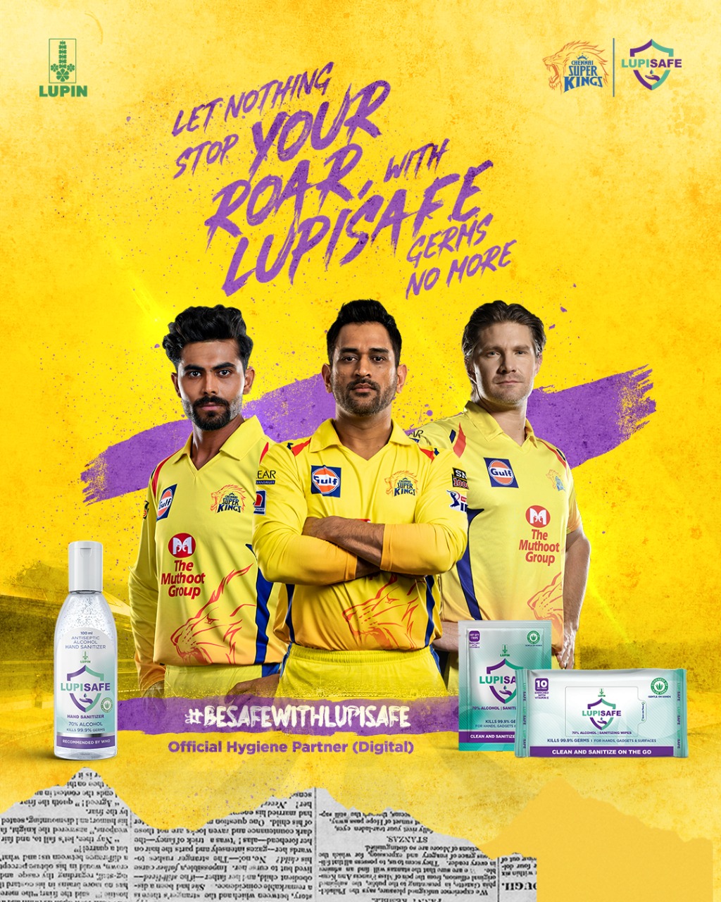 #BeSafeWithLupisafe