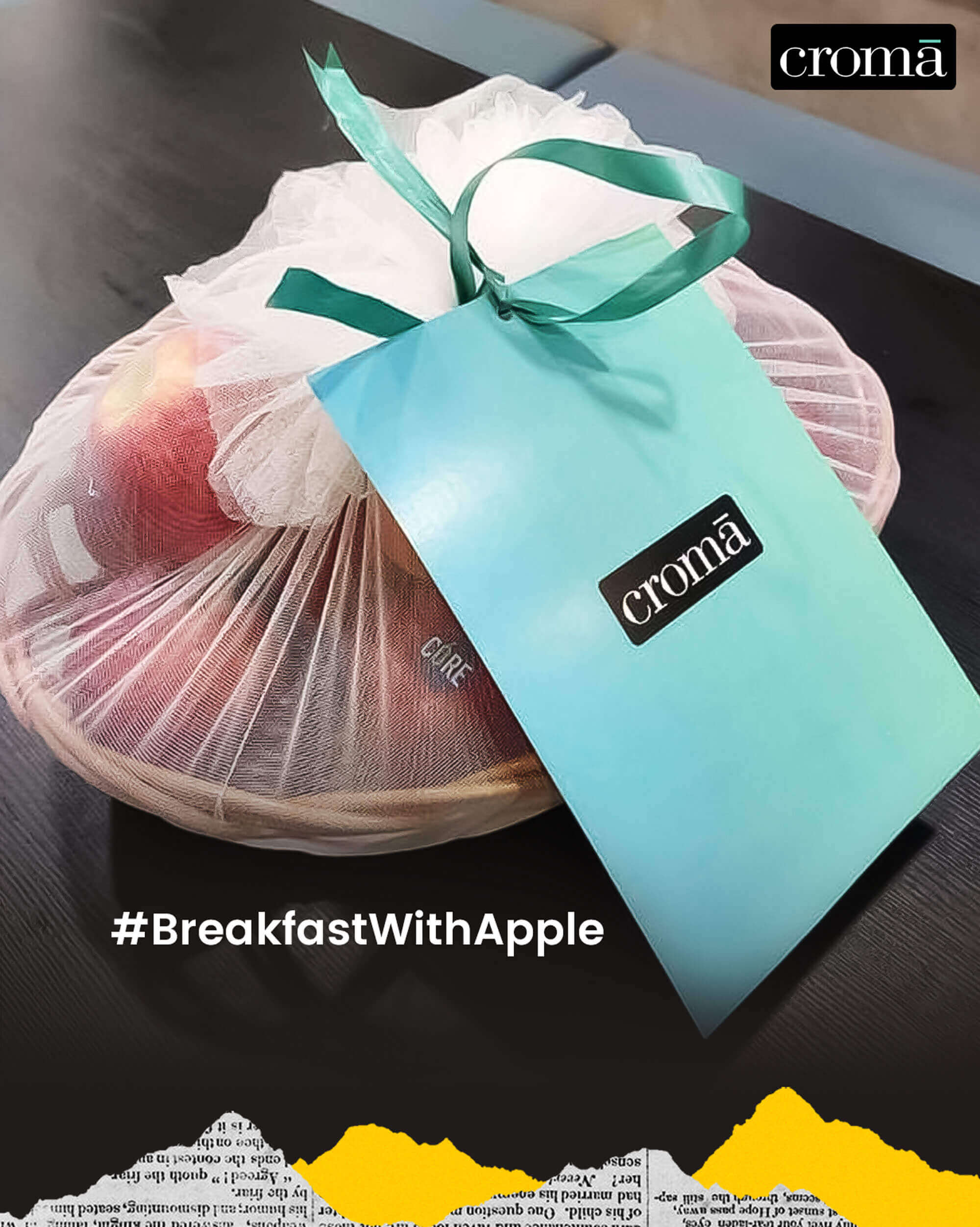 #BreakfastWithApple
