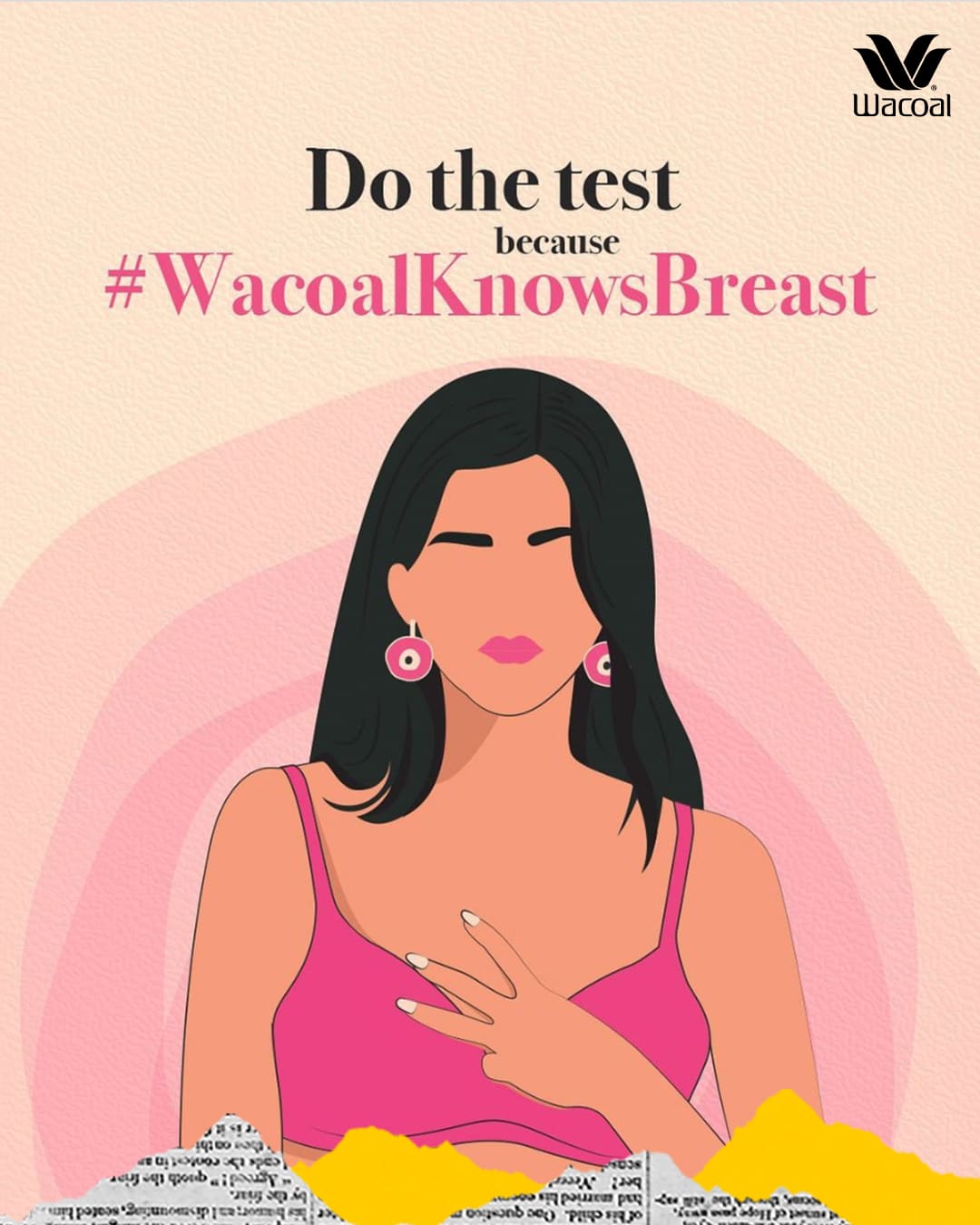 #WacoalKnowsBreast